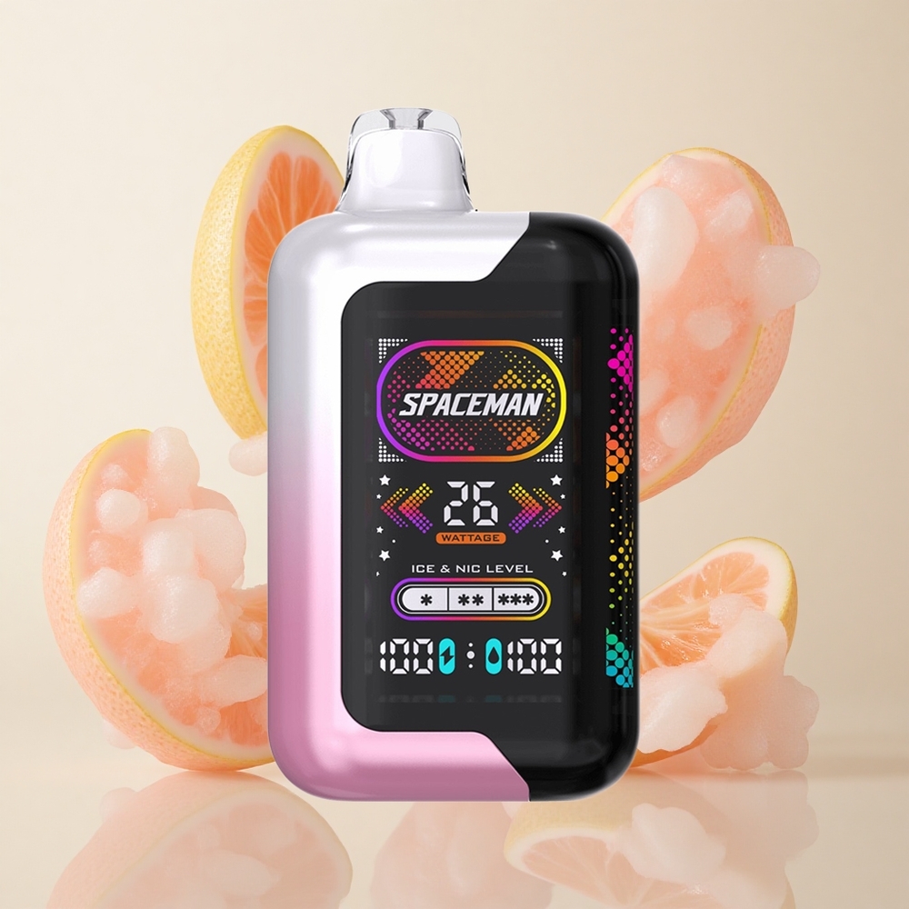 SMOK SPACEMAN SP40000 Ühekordne Vape 40000 Puffs ja Roosa Sidrunimahl