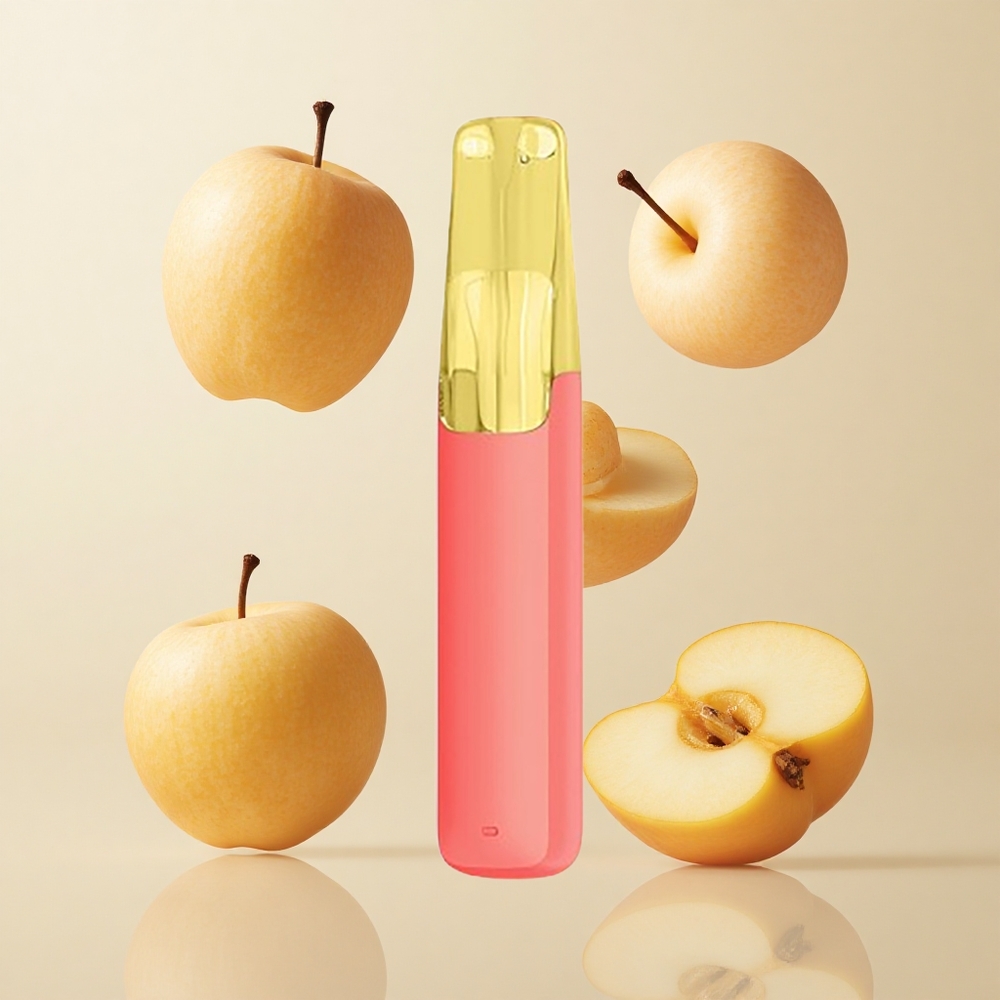 Snowplus Dash 4000 Puffs Disposable Device Kuldne Õun