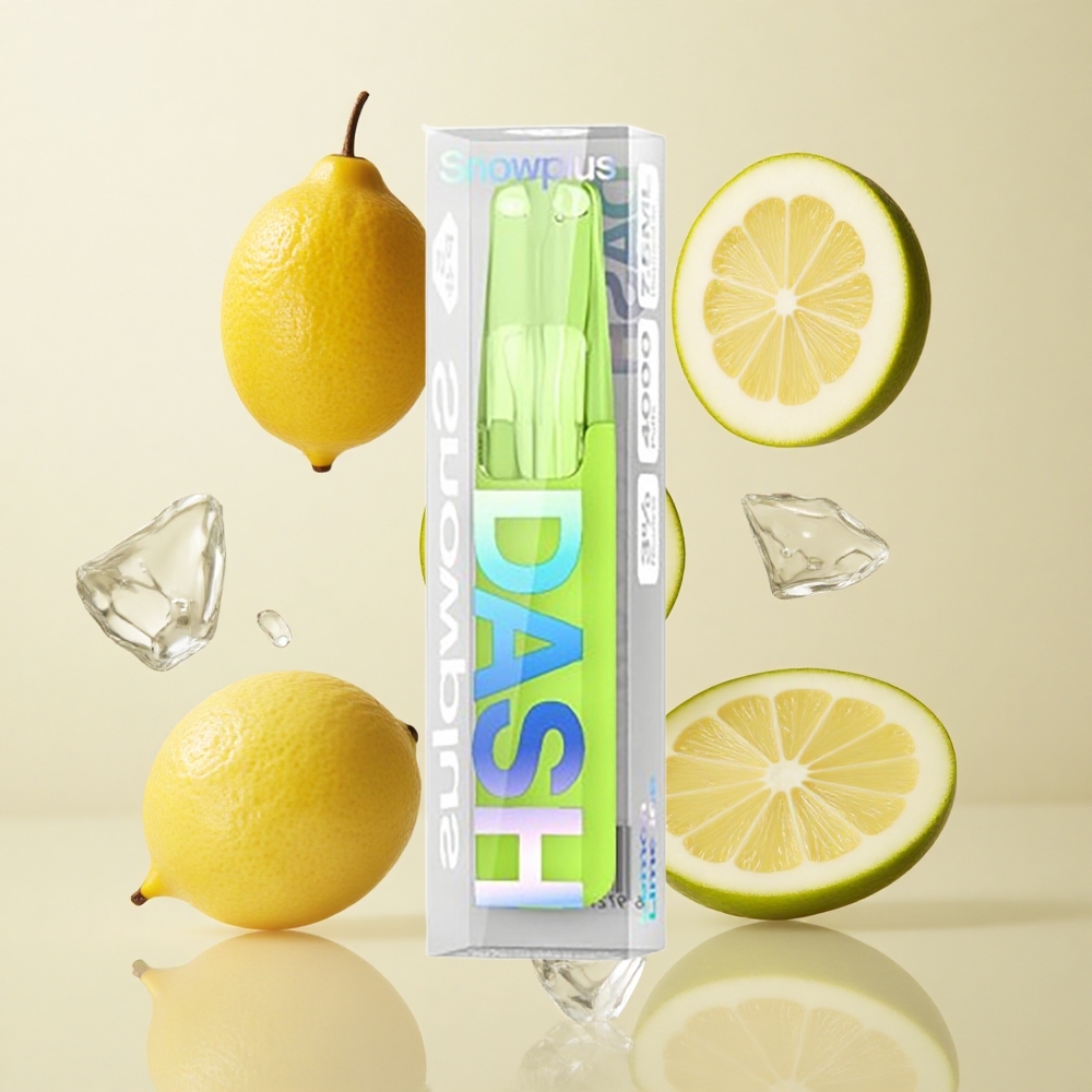 Snowplus Dash 4000 Puffs Disposable Sidrunipirnipulk-jää