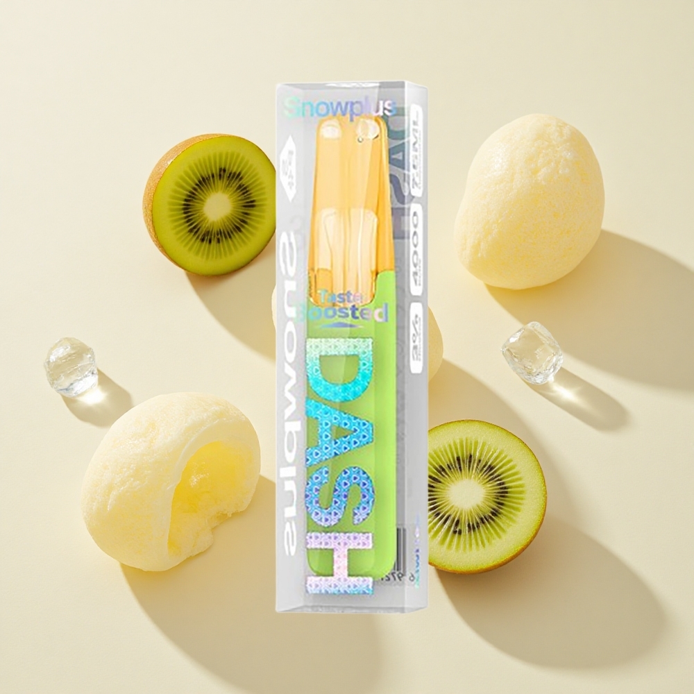 Snowplus Dash 4000 Puffs Keraamiline Seade Kiivi Jää