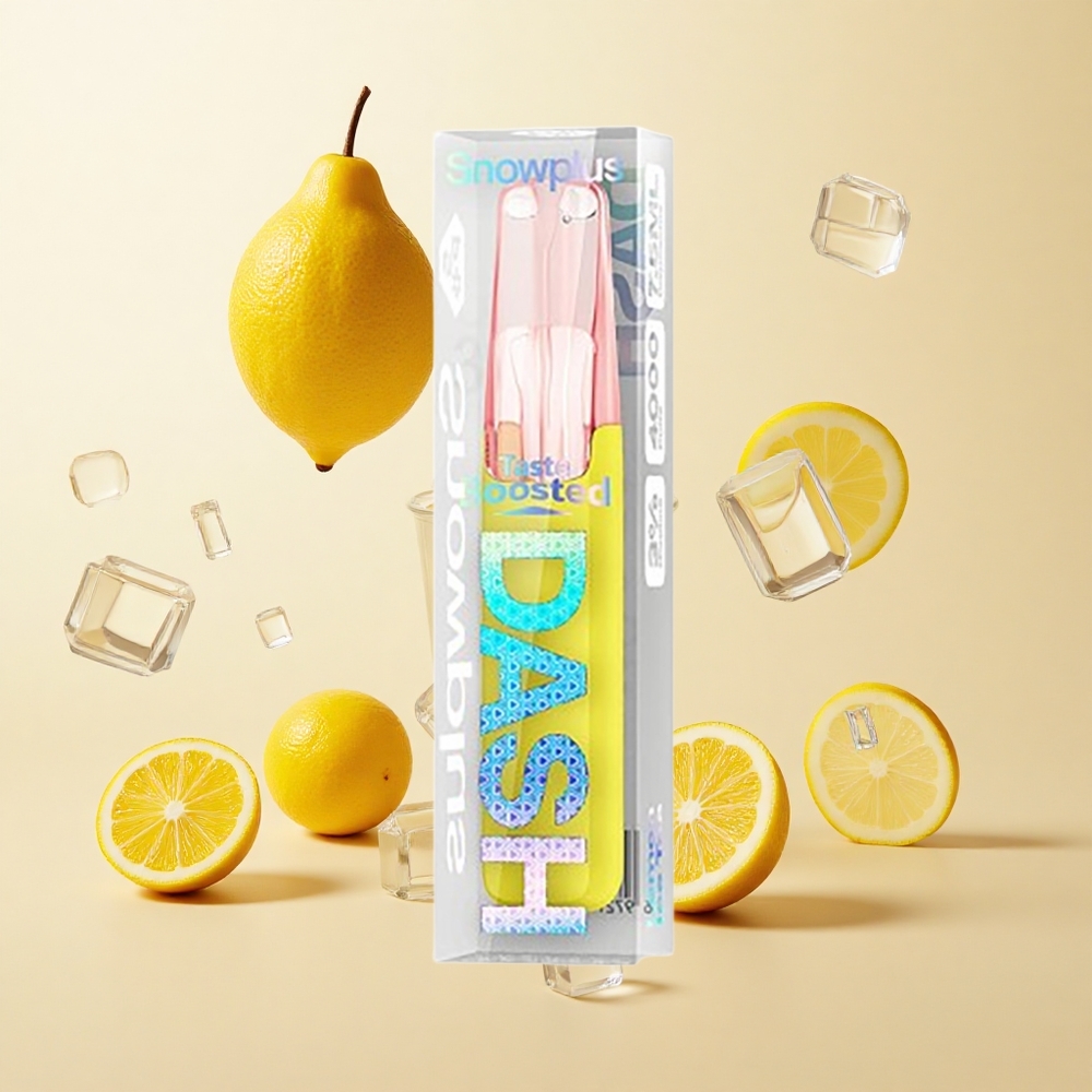 Snowplus Dash 4000 Puffs Keraamiline Sidruni Jäätee