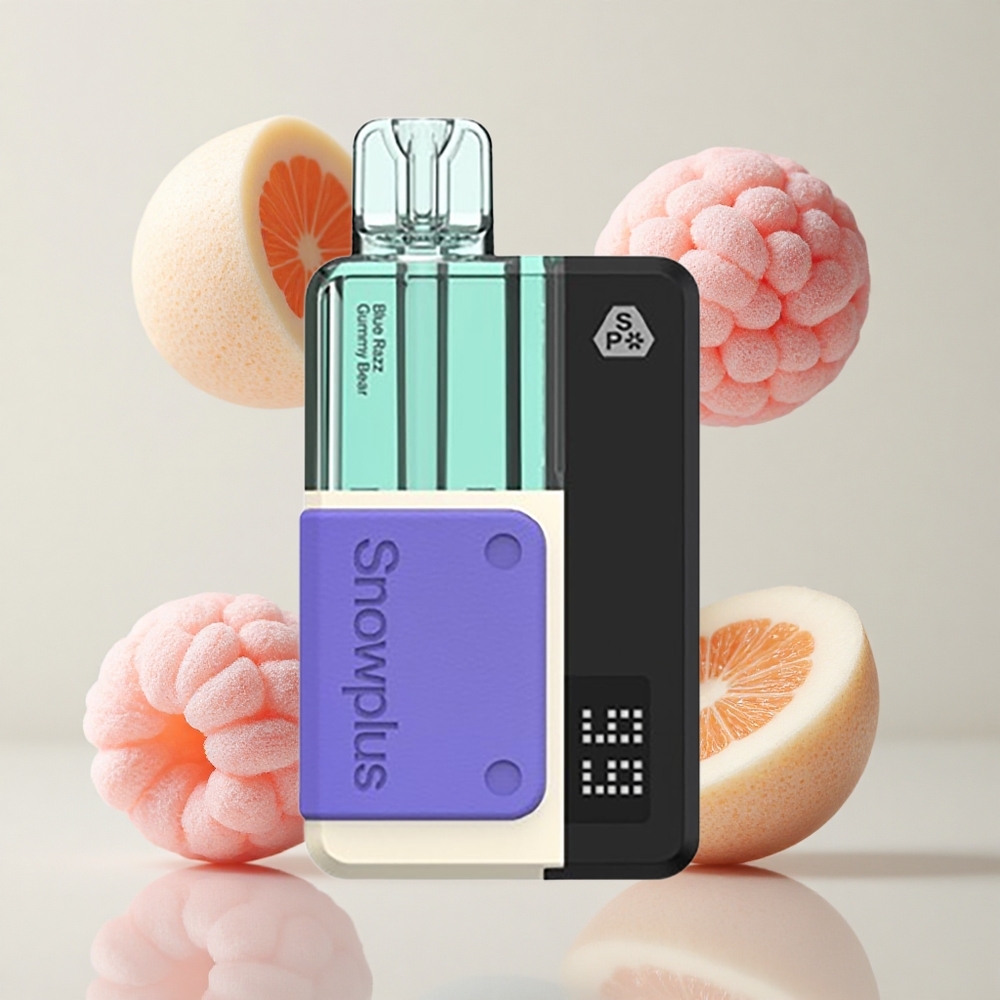 Snowplus Swift 5000 Puffs Eelvedeliku Mahutavus 12 ml Prefill Pod Kit Sinise Karu Kummikomm