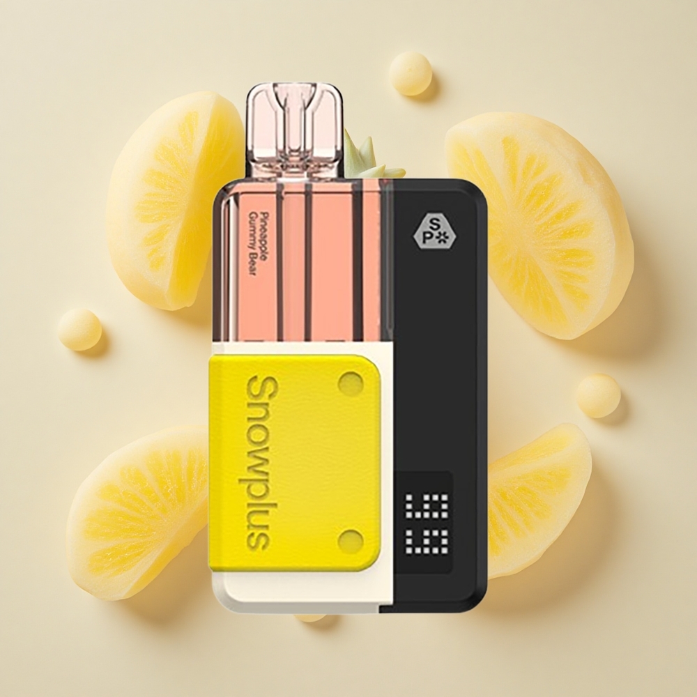 Snowplus Swift 5000 Puffs Eelvedrupuudiga Ananasi Kommi Karu 1000 mAh