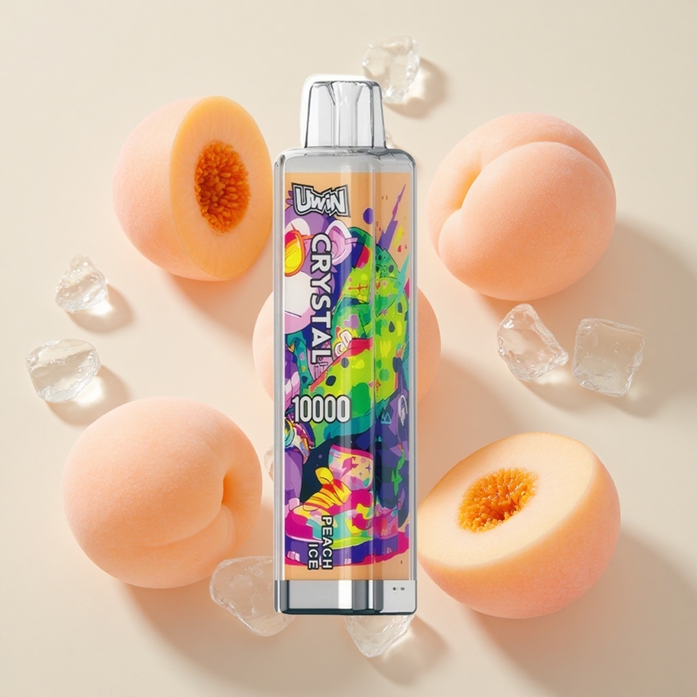 Uwin Crystal 10000 Puffs Nikotiinitugevus: 0%, 2%, 3%, 5%