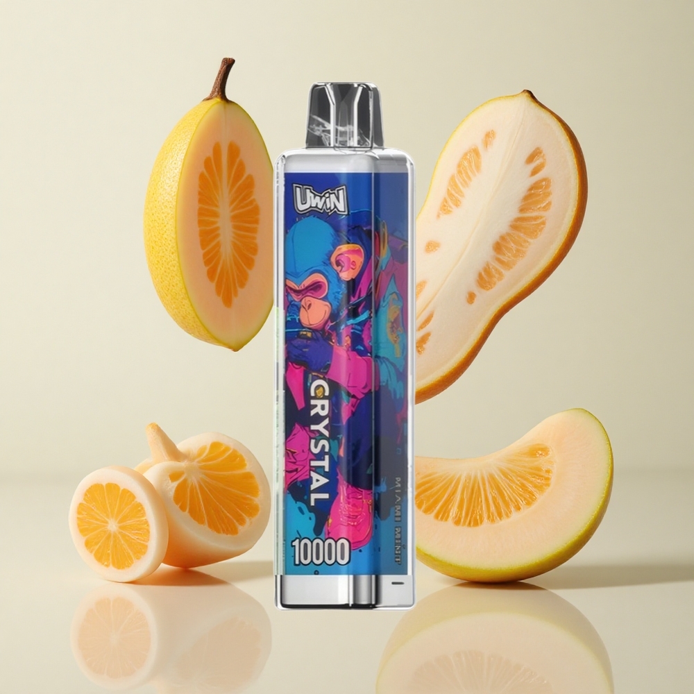 Uwin Crystal 10000 Puffs (RGB-tuled) Miami Münt