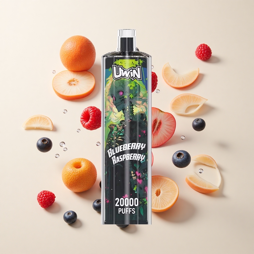 Uwin Shisha Hookah Crystal 20000 Puffs Mustikas Vaarikas