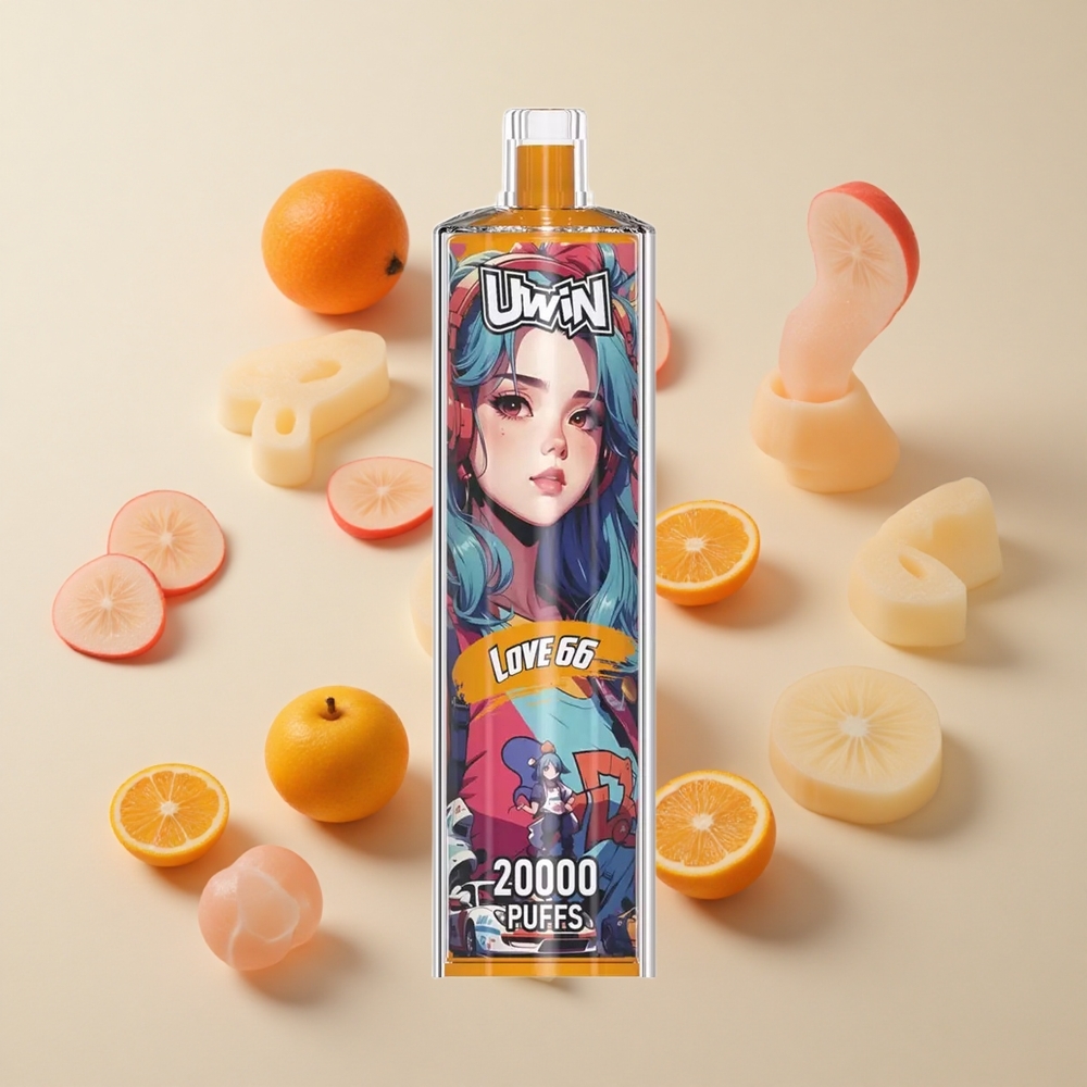 Uwin Shisha Hookah Crystal 20000 Puffsda Love 66