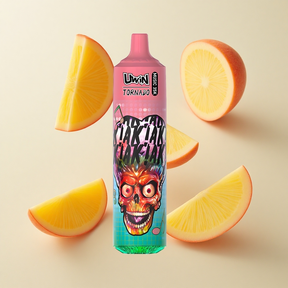 Uwin Tornado 35K Music Ühekordne Veip Virsik-Mango-Ananass (35 000 Tõmmet)