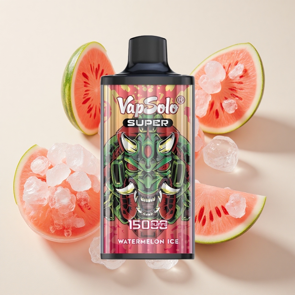 Vapsolo Super 15000 Puffs 40ml Arbuusi-Jää