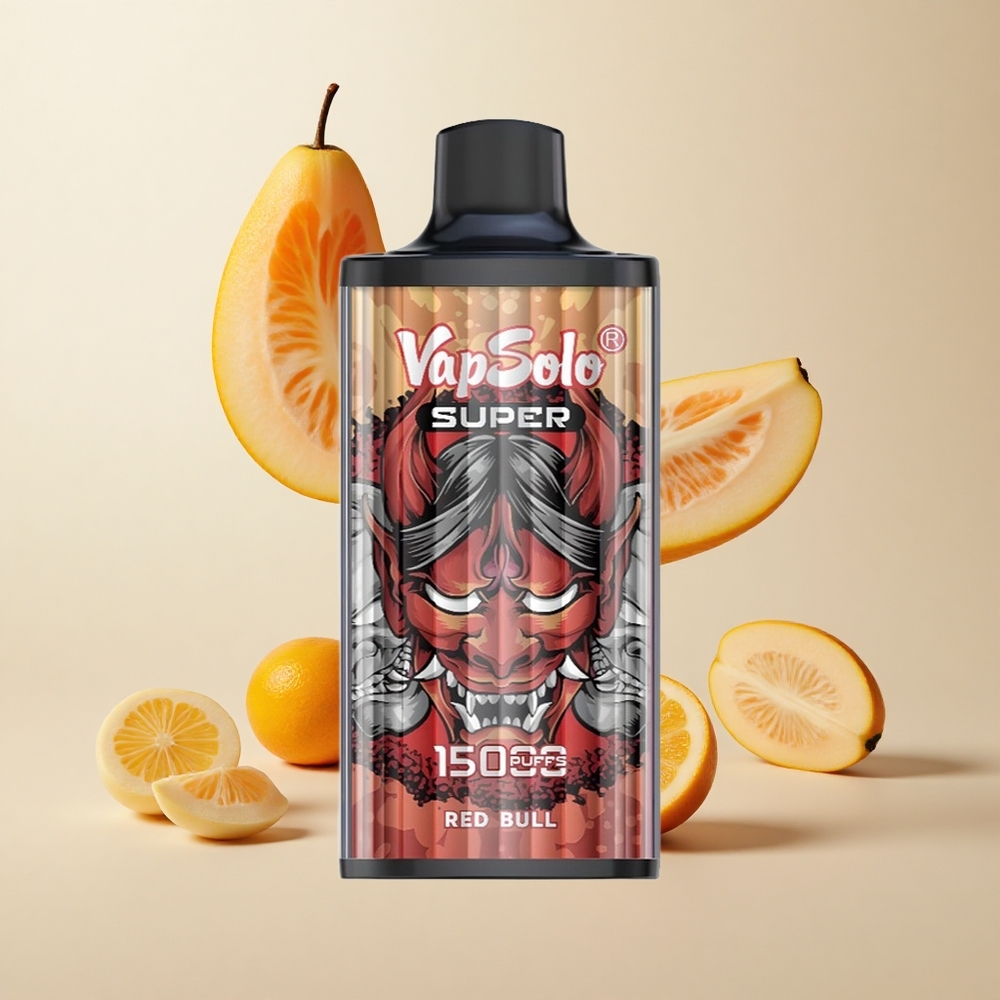 Vapsolo Super 15000 Puffs (40ml) Ühekordne Vape Punane Sõnn