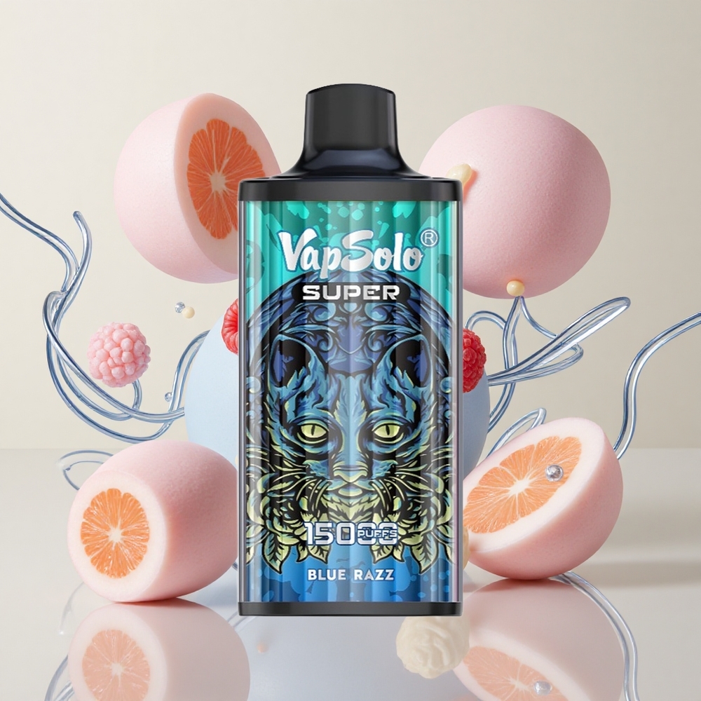 Vapsolo Super 15000 Puffs Sinised Mustikad