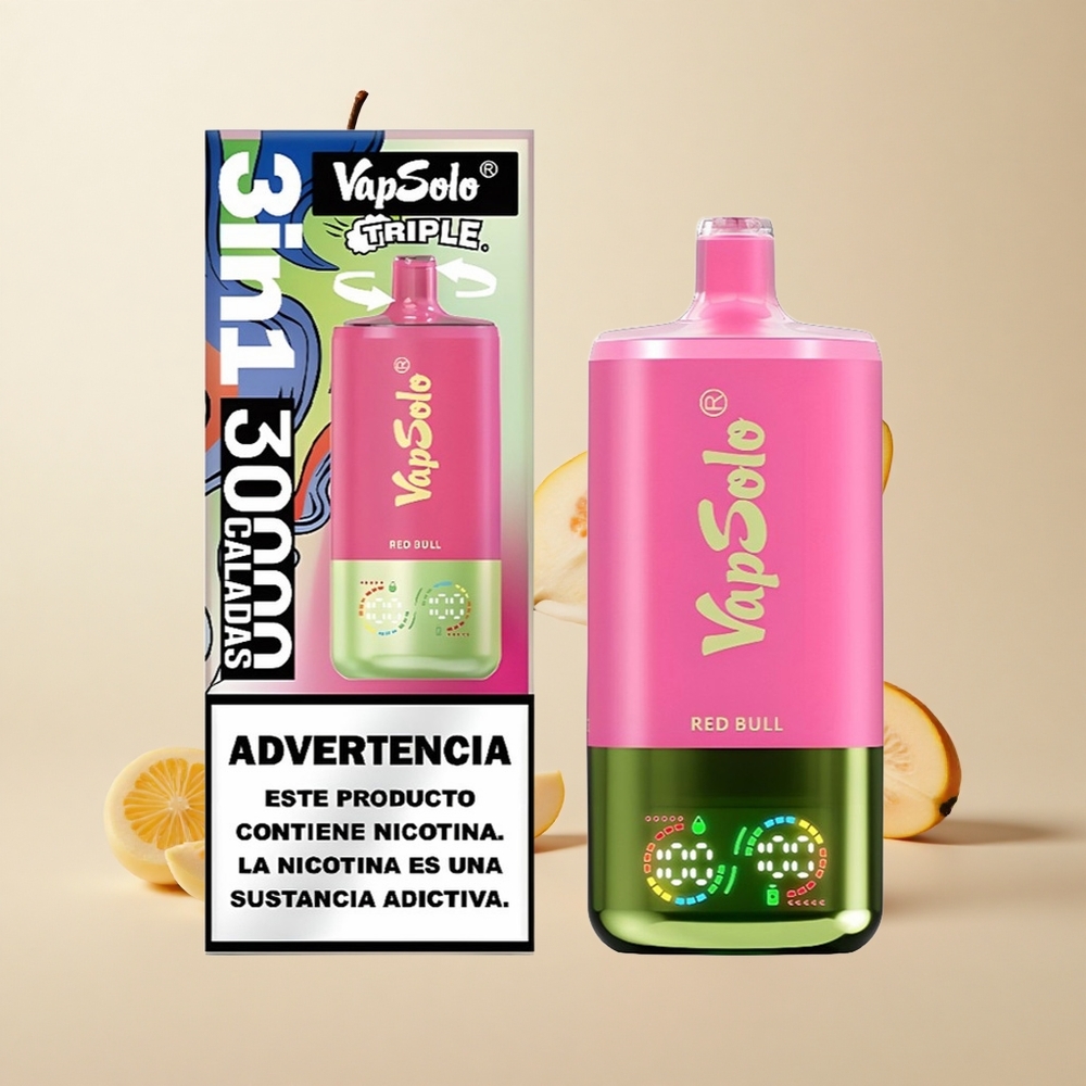 VapSolo Kolmik 30000 Puffs Red Bull