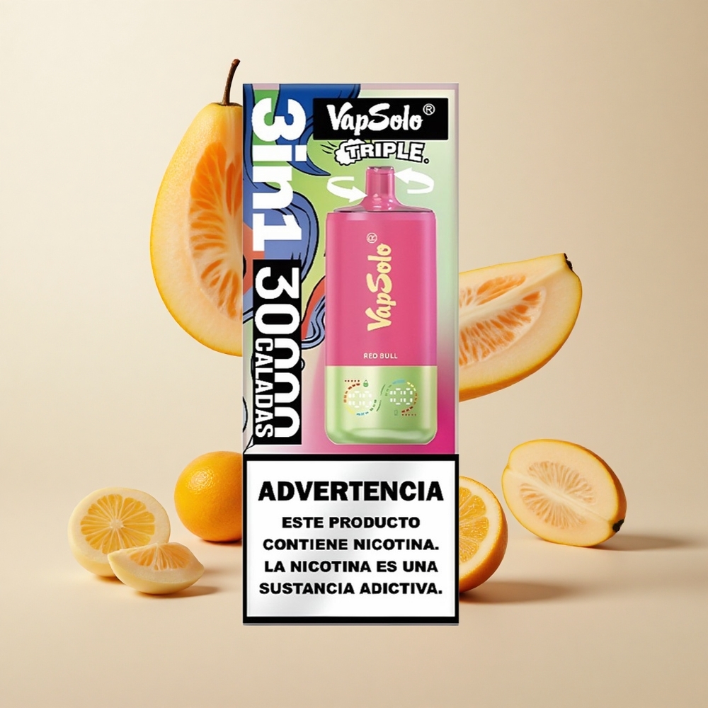 VapSolo Kolmik 30000 Puffs Red Bull