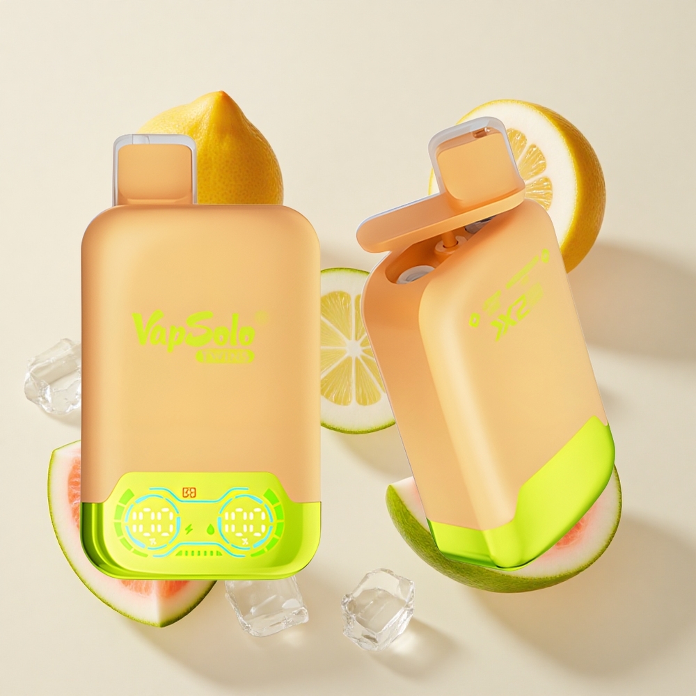 Vapsolo Twins 20000 Puffs Sidruni-Laimi & Vesimeloni Jää 40ml