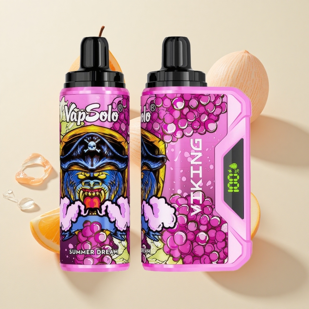 VapSolo VIKING 12000 Puffs Suvekõrs Ühekordne Vape 22ml