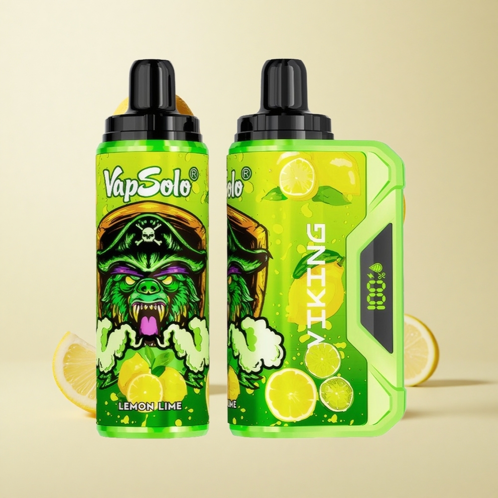 VapSolo VIKING 12000 Sõnud Ühekordne Vape Sidruni-Laimi