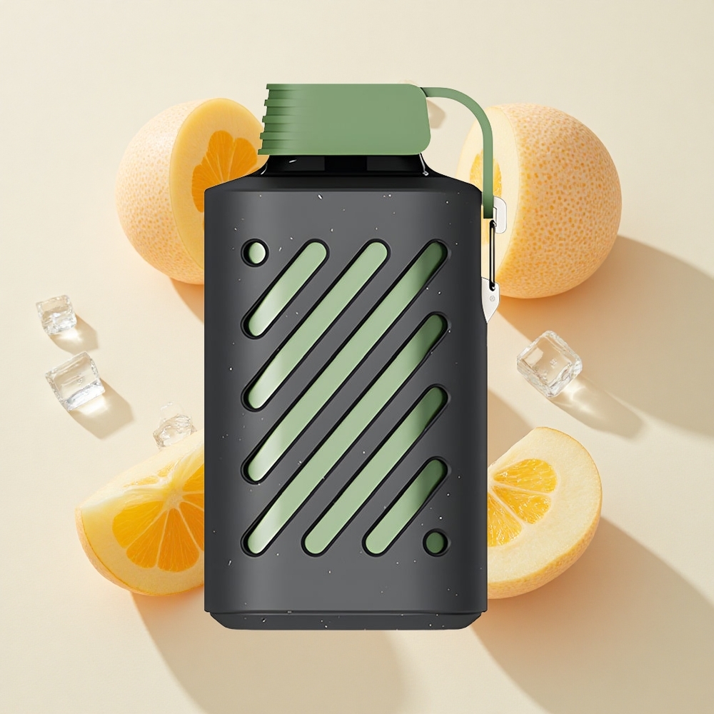 VOZOL GEAR 10000 Härmatis-Õun-Jää Ühekordne Vape 20 ml Vedelikumaht