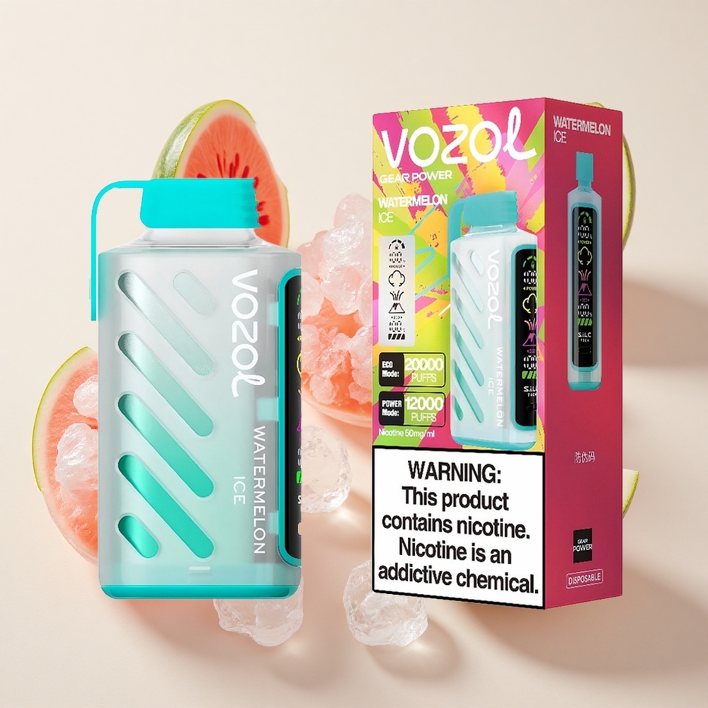 VOZOL Gear Power 20000 Puffs Dual Mesh Coil Arbujää