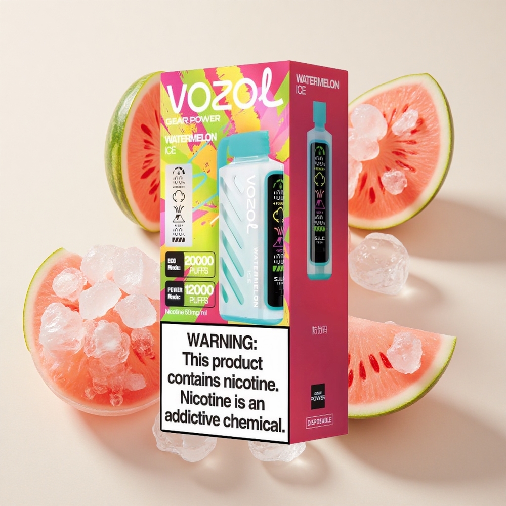 VOZOL Gear Power 20000 Puffs Dual Mesh Coil Arbujää