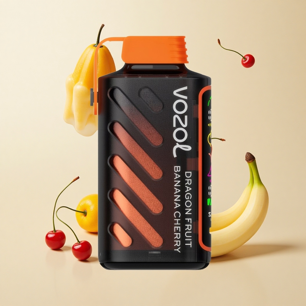 VOZOL Gear Power 20000 Puffs Dual Mesh Coil Draakonpuu Banaan Kirs