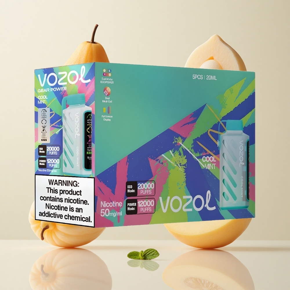 VOZOL Gear Power 20000 Puffs Dual Mesh Coil Jahumint