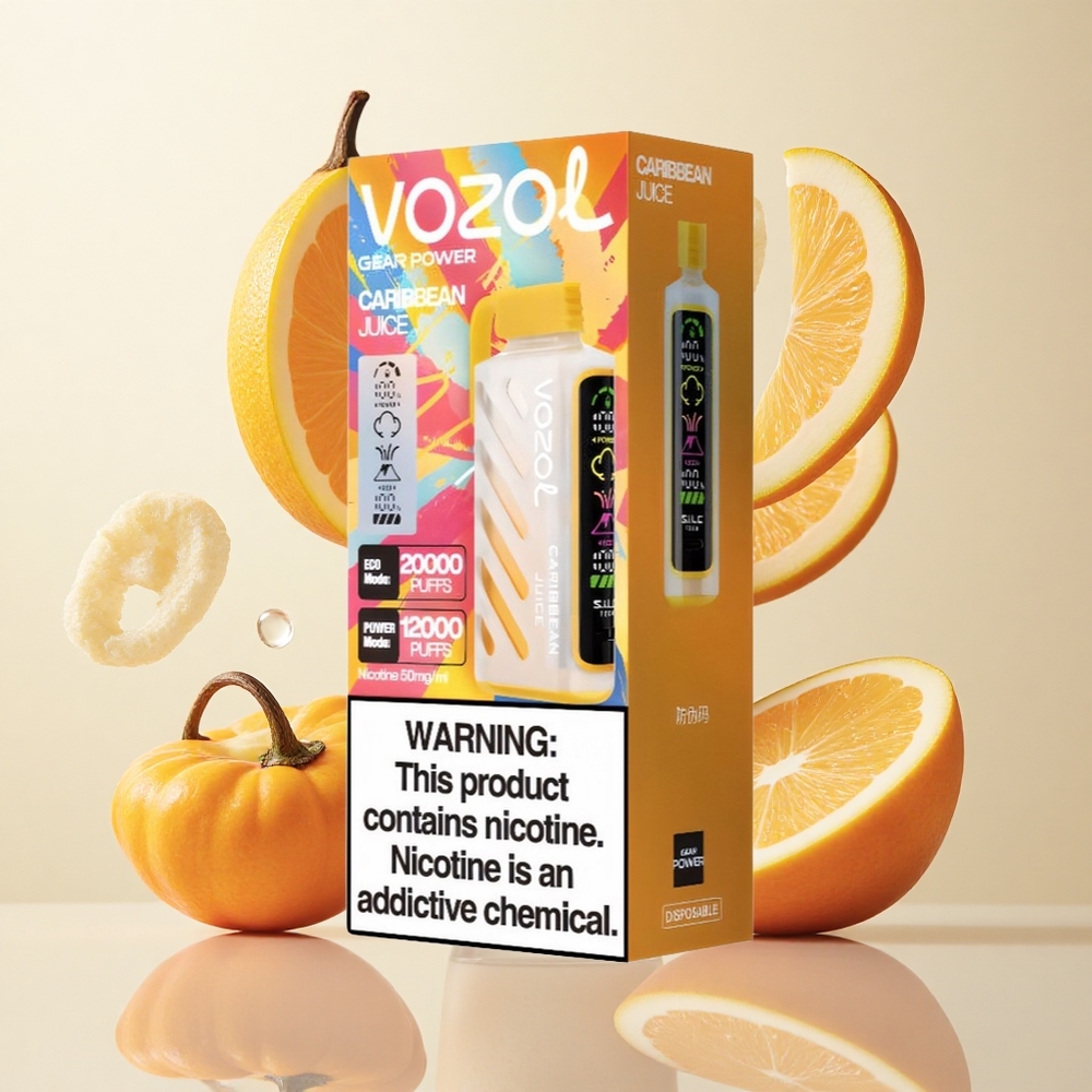 VOZOL Gear Power 20000 Puffs Dual Mesh Coil Kariibi Mahla