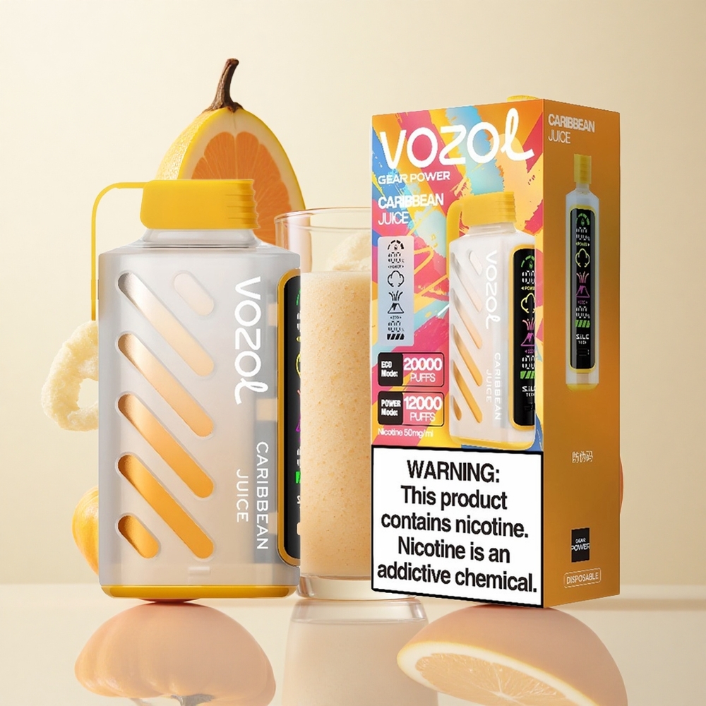 VOZOL Gear Power 20000 Puffs Dual Mesh Coil Kariibi Mahla