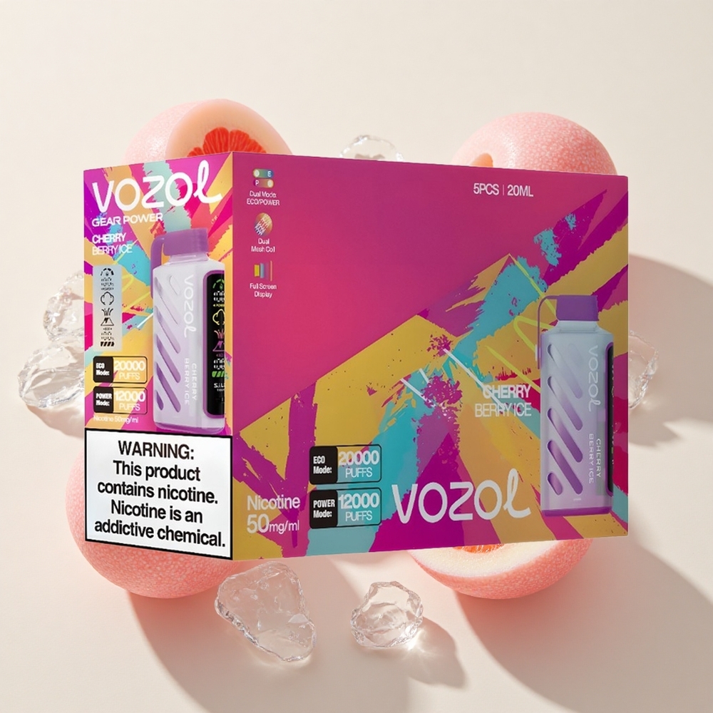 VOZOL Gear Power 20000 Puffs Dual Mesh Coil Kirsi-Marja Jää