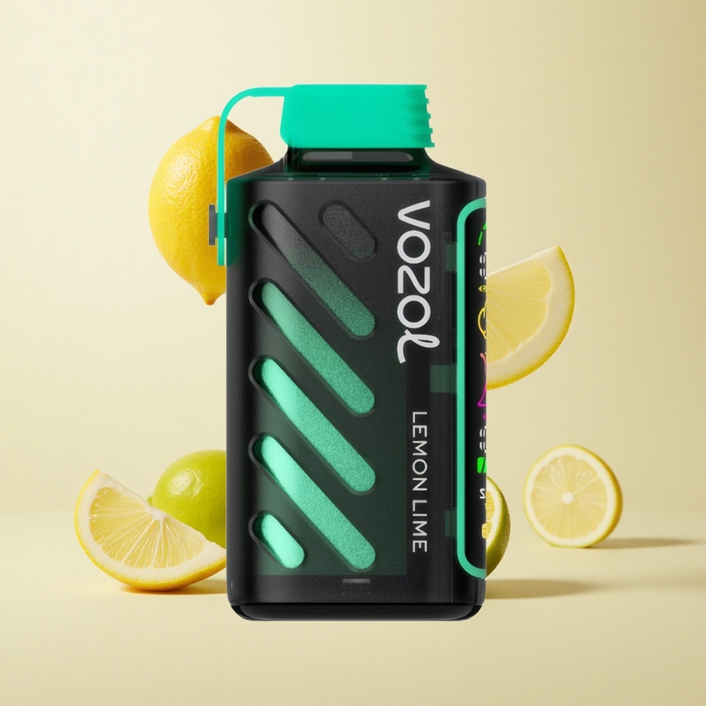 VOZOL Gear Power 20000 Puffs Sidrunipuu-Maasikas Dual Mesh Coil