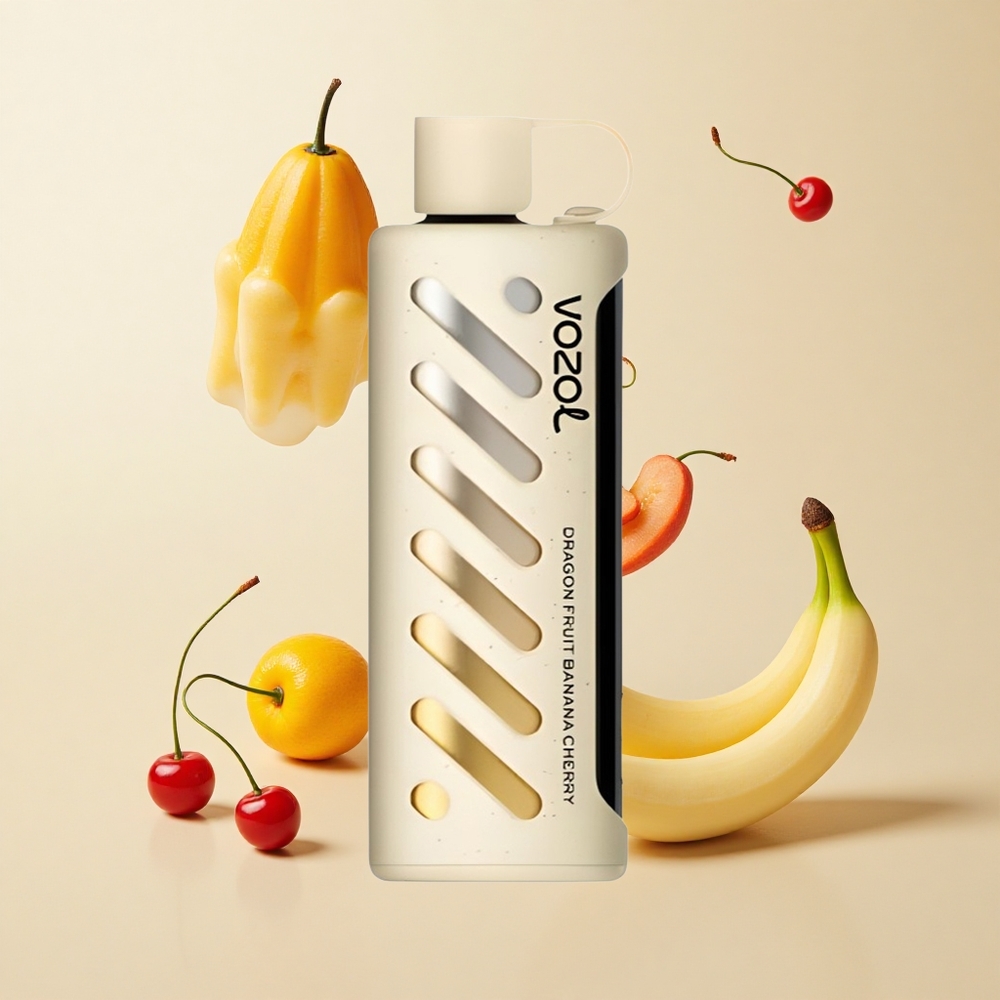 VOZOL Gear Shisha 25000 Puffs 1000mAh Akuga Draakonpuu Banaan Kirss