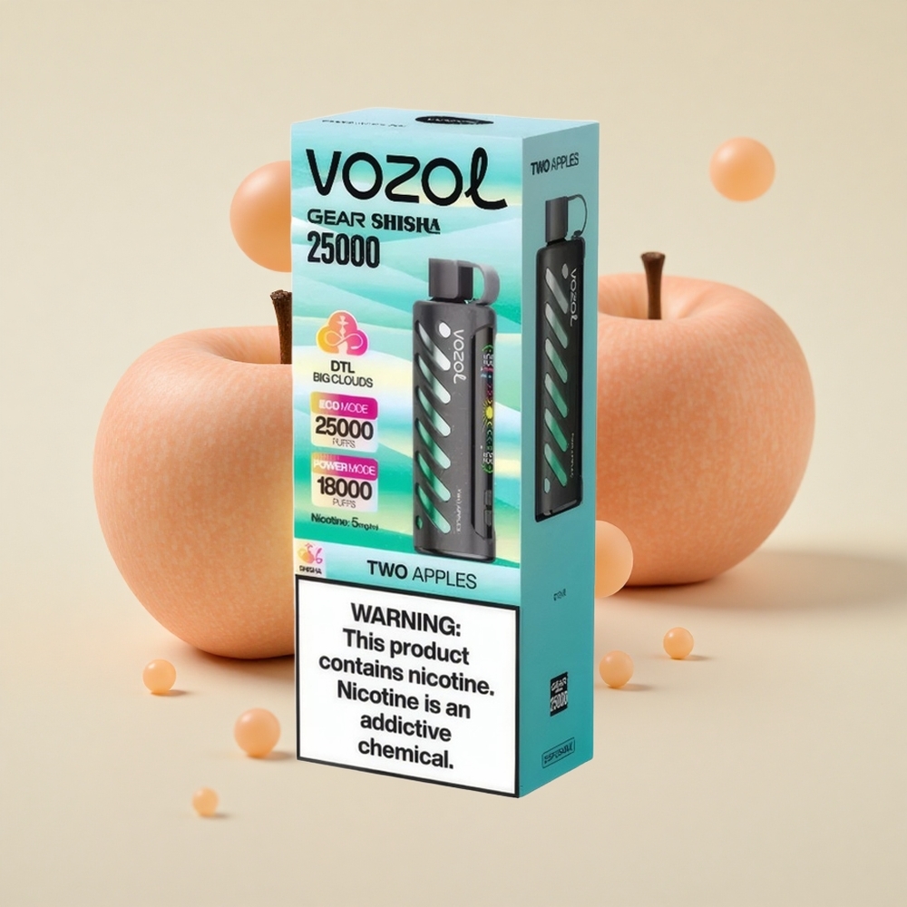 VOZOL Gear Shisha 25000 Puffs 1000mAh aku