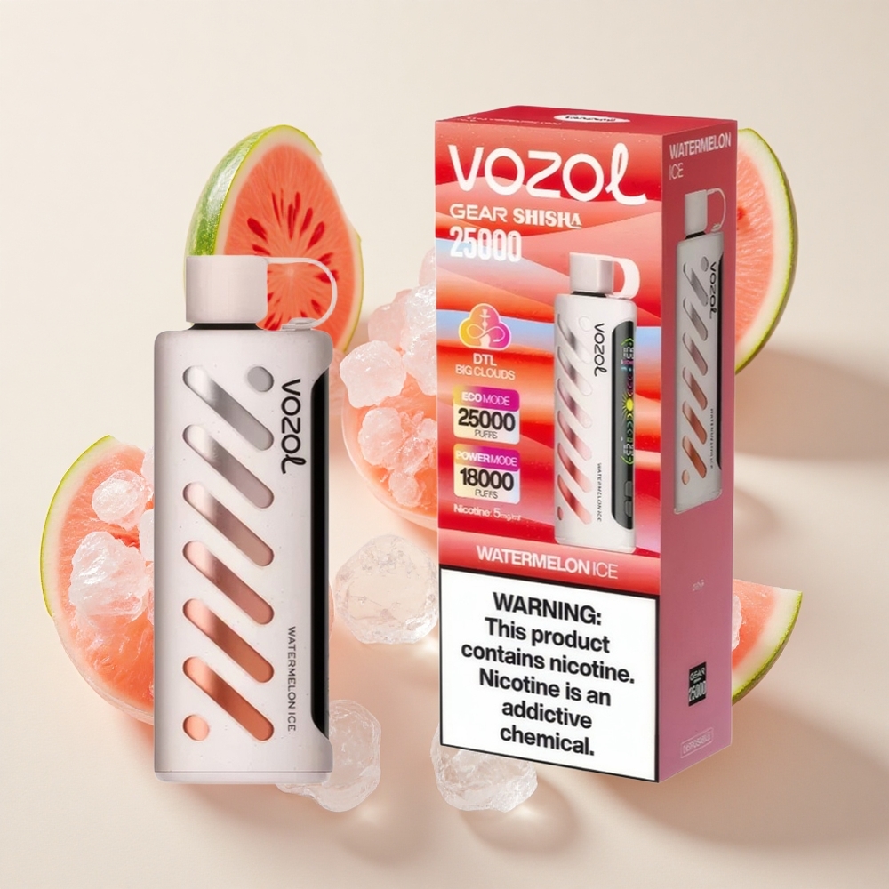VOZOL Gear Shisha 25000 Puffs (Arbuusi-Jää)