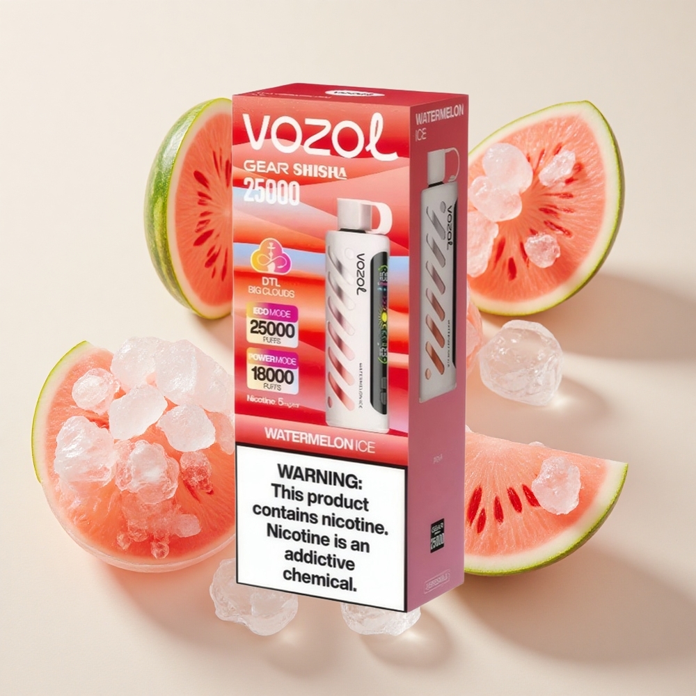 VOZOL Gear Shisha 25000 Puffs (Arbuusi-Jää)