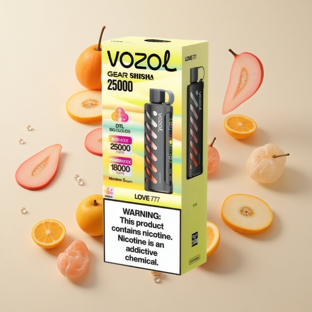 VOZOL Gear Shisha 25000 Puffs Armastus 777