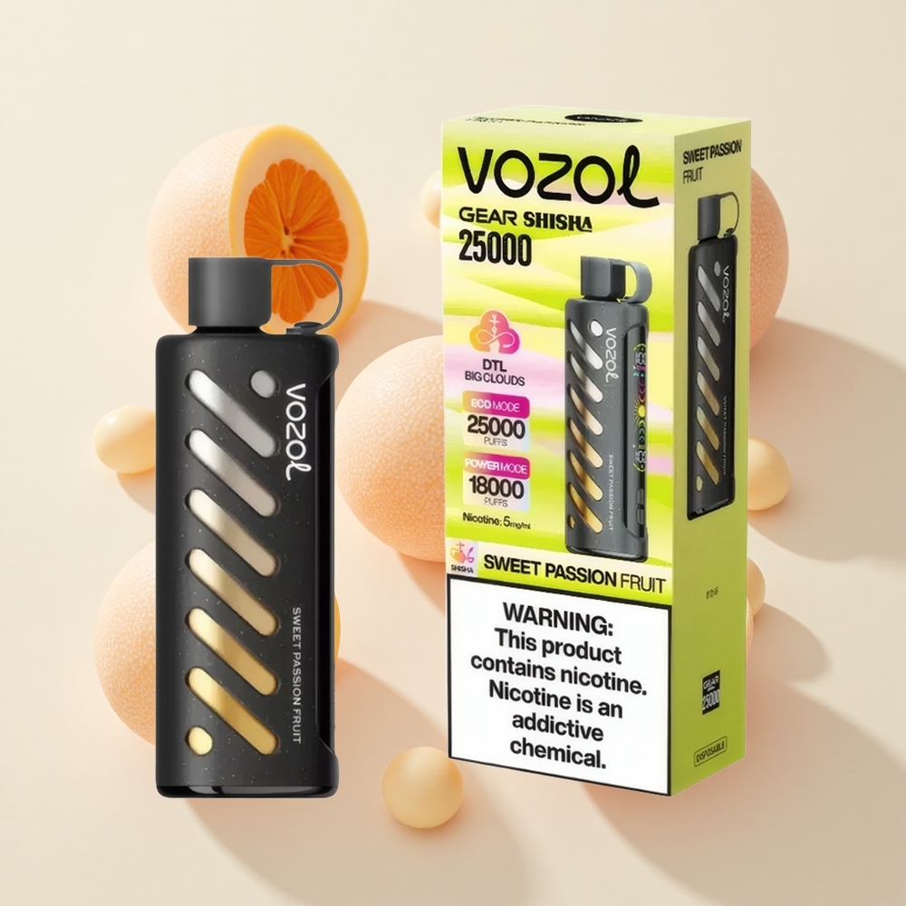 VOZOL Gear Shisha 25000 Puffs, Magus Passioonipuu