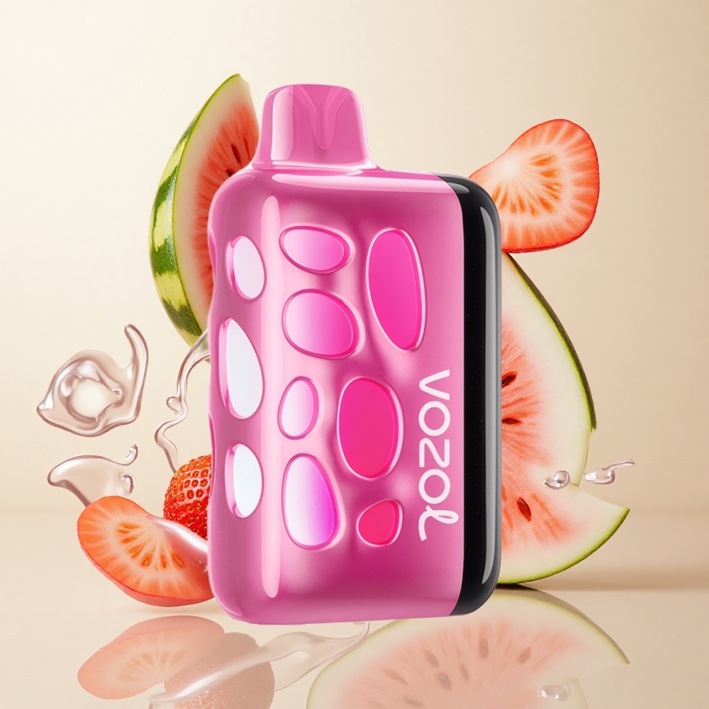 VOZOL RAVE 40000 Ühekordne Vape 20/50mg/ml Nikotiini Maasika-Arbuus