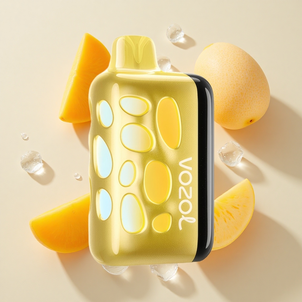 VOZOL RAVE 40000 Ühekordne Vape Mango Jää (270-kraadine Särav Disain)