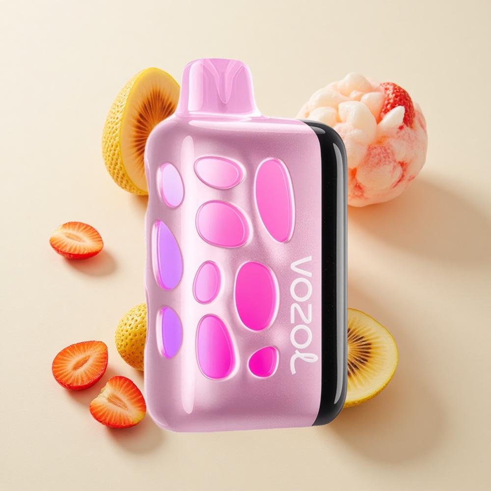 VOZOL RAVE 40000 Ühekordne Veip (Maasik-Kiivi) 1000mAh Akuga