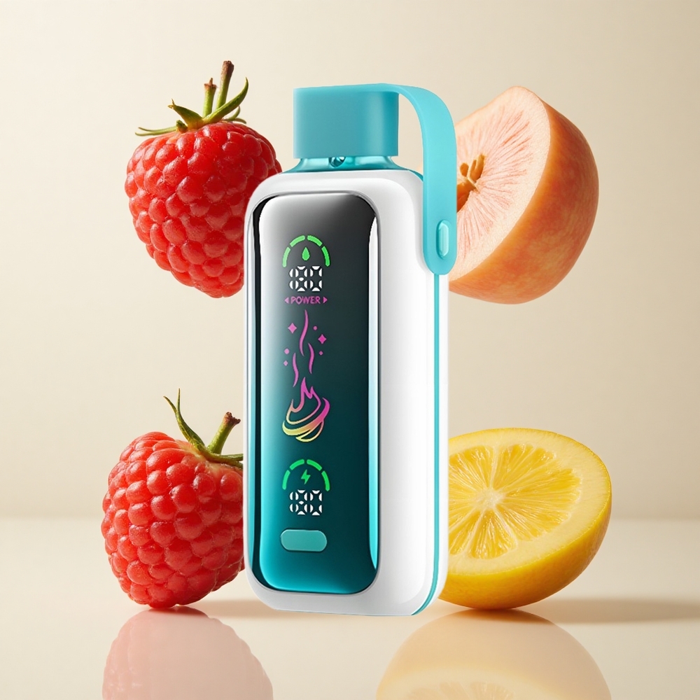 VOZOL Star 20000 Puffs HD Peeglitekraaniga Vaarikas Õun Arbuus Ananas