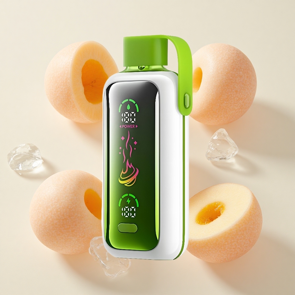 VOZOL Star 20000 Puffs HD-peegliekraaniga Kahekordse õuna jääga