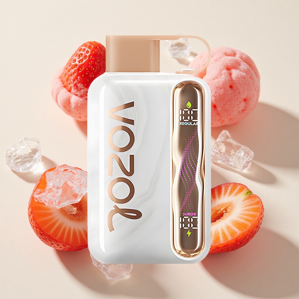 VOZOL STAR 40000 Ühekordne Vape Maasikajää (1000mAh Akumahutavus)