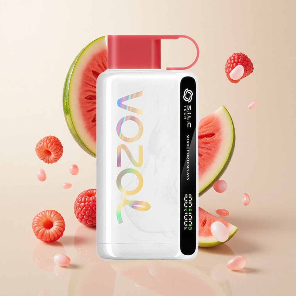 VOZOL STAR 9000/12000 Heaostetud Plastikust Raspberry-Arbuus