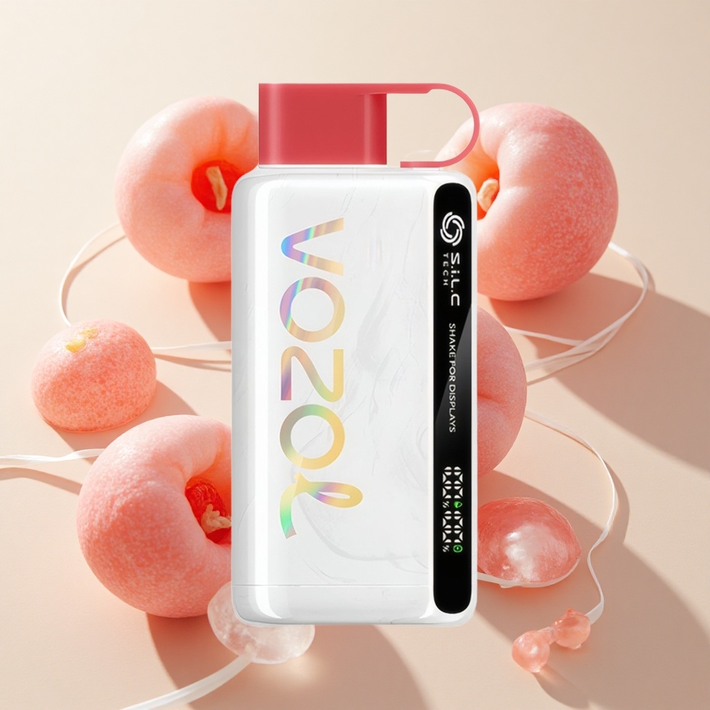 VOZOL STAR 9000/12000 Ühekordne Aurusti Kirsi-Koola 30% Kiirem Laadimine