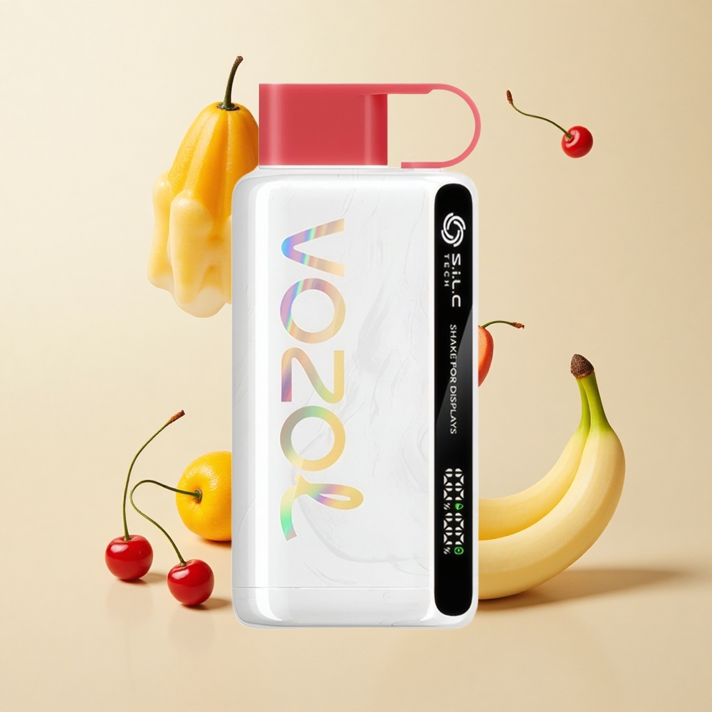 VOZOL STAR 9000/12000 Ühekordne Vape Draakonmarija Banaan Kirs