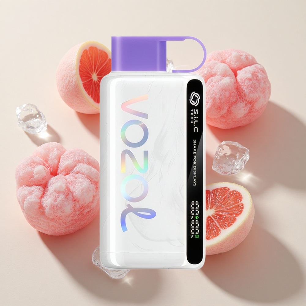 VOZOL STAR 9000/12000 Ühekordne Vape Viinamarja Jää (30% kiirem laadimine)