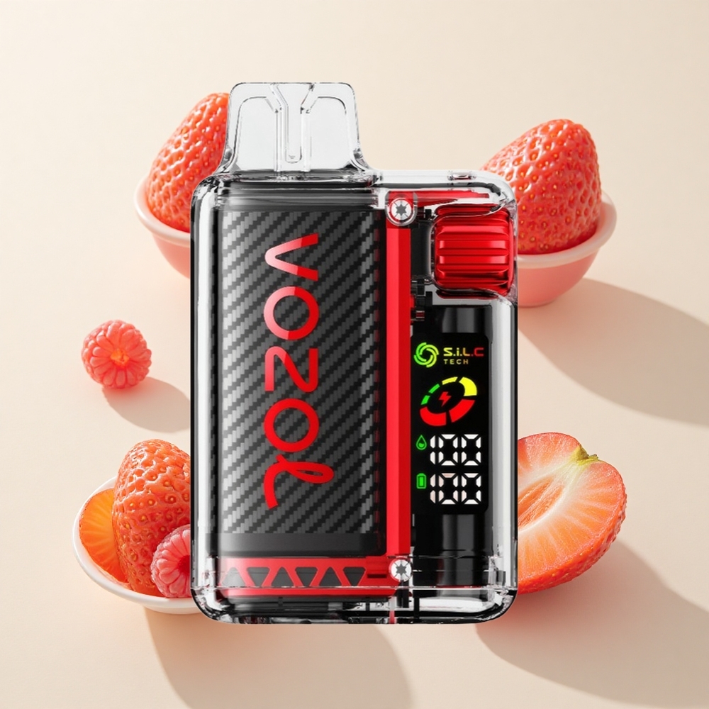 VOZOL Vista 20000 Puffs Laaditav Akuga (650mAh) Maasikas Vaarikas Kirs