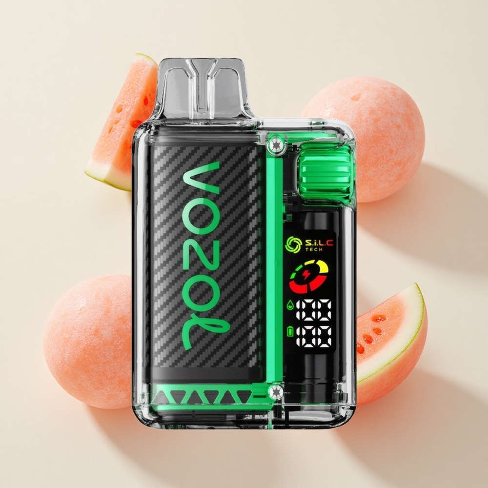 VOZOL Vista 20000 Puffs Laetav Akuga 650mAh Vesimeloni Mullikommi